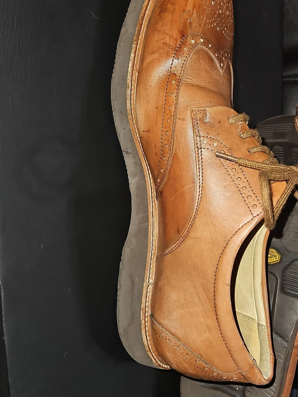 Samuel Hubbard Men’s Leather Wingtip Dress Shoes Size 13